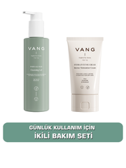 2'Li - Nemlendirici Krem | Cleasing Yüz Temizleme jeli Günlük Bakım Seti