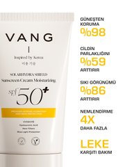 Yüksek Koruma Ve Nemlendirici Güneş Kremi SPF 50+ & Işıltılı BB Krem Güneş Bakım Seti