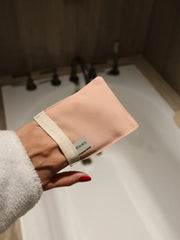 Vang Yüz Kesesi İpek Kumaş Peeling Eldiveni Hassas Ciltler Için