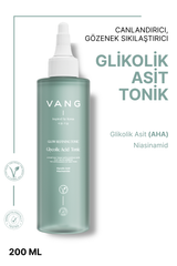 Vang Glikolik Asit Tonik, Leke Karşıtı, Gözenek Sıkılaştırıcı & Ton Eşitleyici, Canlandırıcı Bakım Toniği 200 ml