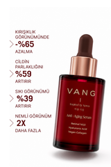 Vang %0,5 Retinol Gece Serumu, Yaşlanma & Kırışıklık Karşıtı, İnce Çizgi Görünümü Karşıtı, Vegan Kolajen, 30 ml
