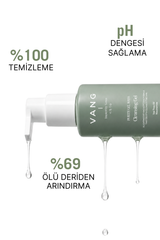 Vang Yağlı, Karma ve Akneye Meyilli Ciltler İçin Yüz Temizleme Jeli, Nemlendirici & Bariyer Destekleyici, 200 ml