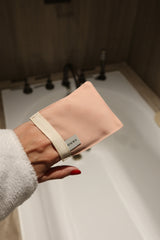 Vang Yüz Kesesi İpek Kumaş Peeling Eldiveni Hassas Ciltler Için